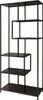 Industrial Bücherregal SLIM LINE 185cm Esche schwarz sechs Produktbild-Vorschau 9