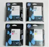 4x  HP 10 + HP 82 - C4844A C4911A C4912A C4913A Set Satz f. Produktbild-Vorschau 1