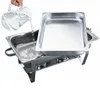 Chafing Dish 11L Speisenwärmer aus Edelstahl Buffetwärmer Produktbild-Vorschau 6