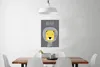 MuchoWow® Poster Zitate - Mutig - Löwe - Illustration - Produktbild-Vorschau 2