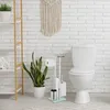 Relaxdays WC Garnitur, stehender Klopapierhalter mit Produktbild-Vorschau 3