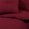 vidaXL Set di biancheria da letto rosso bordeaux 240x220 cm Anteprima dell’immagine prodotto 7