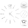 vidaXL Orologio da parete 3D dal design moderno 100 cm XXL Anteprima dell’immagine prodotto 1