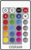 A remote control for LED lights with various color and mode selection buttons. Anteprima dell’immagine prodotto