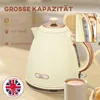 Waterkoker, 2200 W, met kijkvenster, filter, beige kleur Productafbeelding-voorbeeld 5