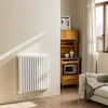 EMKE Design-Heizkörper D-Form 600x594mm 969W Red Dot Award Produktbild-Vorschau 1