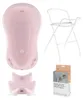 Babywanne, Sitz, Ständer, Abfluss – Rosa Produktbild-Vorschau 1