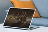 MuchoWow® Laptop Aufkleber Sticker Cover Rotwild - Schwarz Produktbild-Vorschau 4