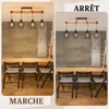 Plafonnier ZMH en bois, noir, pour couloir et cuisine, à 4 Voir les images du produit 5