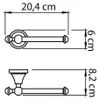 NEVIS Toilettenpapierhalter, Chrom Produktbild-Vorschau 4