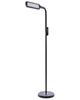 BELIANI Lampa podłogowa LED czarna materiał syntetyczny 160 Podgląd zdjęcia produktu 7