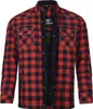 Bores Lumberjack Premium Motorradhemd, rot/blau, L Produktbild-Vorschau 10