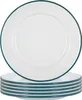 Argon Ta Weißes Emaille-Dinner Plates - Stahl Produktbild-Vorschau 1
