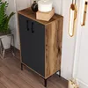 Skye Decor, Prag- Prag JUG, Nussbaumfarbe,Anthrazit, Produktbild-Vorschau 3