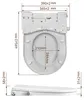 HOROW Dusch WC Sitz mit Bidet Funktion Bidet Aufsatz ohne Produktbild-Vorschau 7