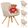 Mr. Deko Esszimmerstühle 4er Set Matera beige drehbar mit Produktbild-Vorschau 1