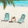 Outsunny 2er Set Campingstühle Faltstuhl mit 6-fach Produktbild-Vorschau 2