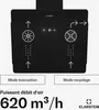 Klarstein Hotte Aspirante 60cm, Hottes de Cuisine Voir les images du produit 3