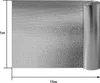Folia izolacyjna ACXIN folia bąbelkowa aluminiowa folia Podgląd zdjęcia produktu 2