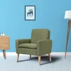 Sessel Wohnzimmer, Ohrensessel Cocktailsessel, gepolsterter Produktbild-Vorschau 3