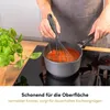 Hoffmann Schneebesen robuster Edelstahlkern Silikon 29 cm Produktbild-Vorschau 4