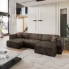 Masseno Ecksofa SARMO P mit Schlaffunktion U-Form, Sofa mit Produktbild-Vorschau 1