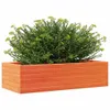 The Living Store Pflanzkübel Wachsbraun 90x40x23 cm Produktbild-Vorschau 5
