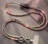 Handykette mit Glitzerperlen, bunte Handy Halskette, Produktbild-Vorschau 2
