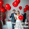 50x balony balon powietrze, hel czerwony dekoracja ślubna Podgląd zdjęcia produktu 4