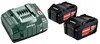 Metabo battery set 2 x 5,2ah + charger Podgląd zdjęcia produktu 1