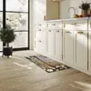 Küchenläufer 60 x 150 cm Braun rutschfest & waschbar – Produktbild-Vorschau 3