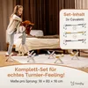 Hoofly Hobby Horse Cavaletti 3er Set – Holz Hindernisse Produktbild-Vorschau 2