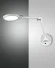 Regina - Lampada da muro orientabile rotonda Fabas Luce - Anteprima dell’immagine prodotto 5