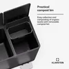 Klarstein 40 l (2x20 l) kuchynský odpadkový kôš s triedením Náhľad obrázku produktu 4