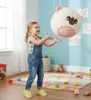 BigCutePet Maskot 50cm Plyšový skákací míč + pumpa Náhled obrázku produktu 5