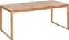 BELIANI Gartenmöbel Set Hellbraun es Akazienholz 6-Sitzer Produktbild-Vorschau 5