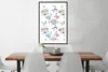 MuchoWow® Gerahmtes Poster Kinderzimmer - Farben - Produktbild-Vorschau 3