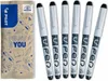 Pilot V-Pen Füller Flow Pack - Schwarz - 6 Stück Produktbild-Vorschau 1