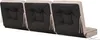 A set of three tufted cushions for a bench or swing, shown from the side against a white background. Náhled obrázku produktu