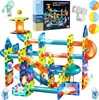 Malplay Magnetické stavební bloky Stavební bloky Svítící 3D Náhled obrázku produktu 1