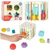 Sensorikwürfel flexibles Puzzle Formsortierer Produktbild-Vorschau 1