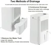 Two methods of drainage for a dehumidifier are illustrated. Anteprima dell’immagine prodotto