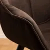 home24 Armlehnenstuhl - Microfaser / Eiche Massiv Produktbild-Vorschau 8