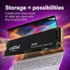 Crucial P310 - SSD - 1 TB - intern - M.2 2280 - PCIe 4.0 x4 Produktbild-Vorschau 6