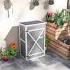 Záhradný domček Outsunny, domček na náradie s asfaltovou Náhľad obrázku produktu 7