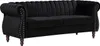 Chesterfield-Sofagarnitur - 3-Sitzer & 2-Sitzer - Samt - Produktbild-Vorschau 5