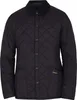 A studio shot of a navy quilted jacket. Produktbild-Vorschau