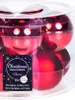 Christbaumkugeln 10er Set rote Glaskugeln 6 cm matt und Produktbild-Vorschau 3
