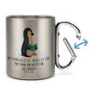 Mr. & Mrs. Panda Thermobecher Pinguin Buch - Transparent - Produktbild-Vorschau 3