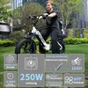 E-Bike Cityrad OT08 herren Elektrofahrrad 20× 4.0 Zoll 18AH Produktbild-Vorschau 3